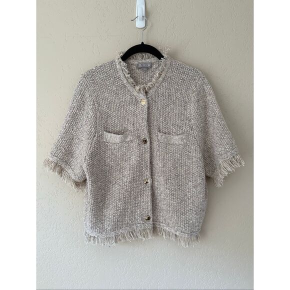 J.Crew Fringe Trim Lady Jacket - Picture 2 of 7